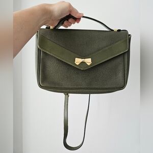 Nina Ricci Olive Adjustable Handbag